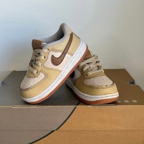 Nike Force 1 Low “Inspected by Swoosh” Toddler Sneakers - SZ 8 C - Picture 1 of 13